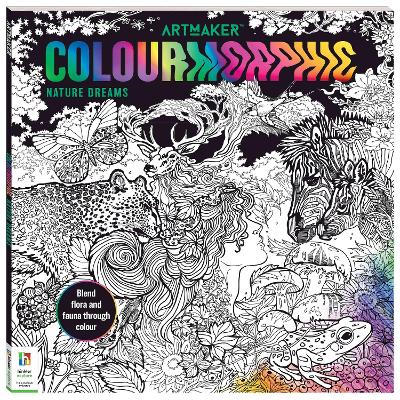 Book cover for Art Maker Colourmorphic Colouring Book Nature Dreams