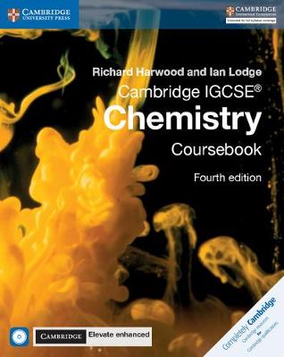 Cover of Cambridge IGCSE (R) Chemistry Coursebook with CD-ROM and Cambridge Elevate Enhanced Edition (2 Years)