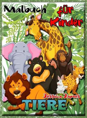 Book cover for Malbuch Tiere für Kinder