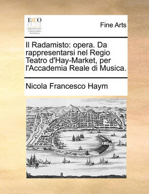 Book cover for Il Radamisto