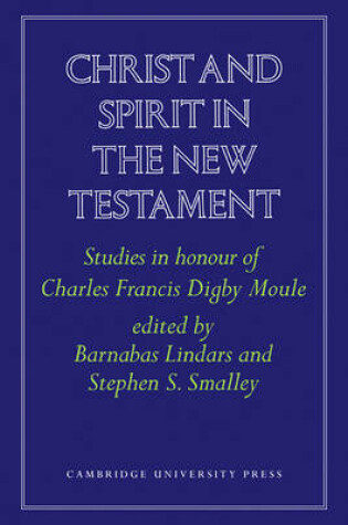 Cover of Christ and Spirit in the New Testament