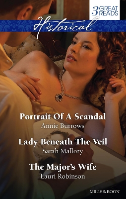 Book cover for Portrait Of A Scandal/Lady Beneath The Veil/The Major's Wife
