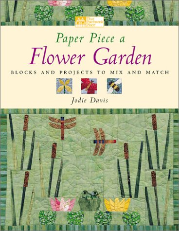 Book cover for Paper Piece a Flower Garden