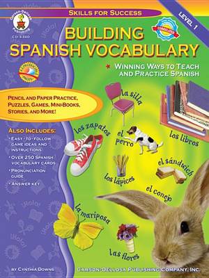 Book cover for Building Spanish Vocabulary, Grades Pk - 12