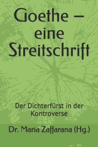 Cover of Goethe - eine Streitschrift