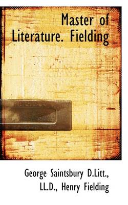 Book cover for Master of Literature. Fielding