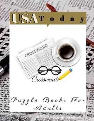 Book cover for USA Today Crossword Puzzle Books For Adults