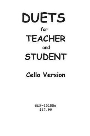 Cover of Duets for Teacher and Student