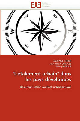 Book cover for "l'' talement Urbain" Dans Les Pays D velopp s