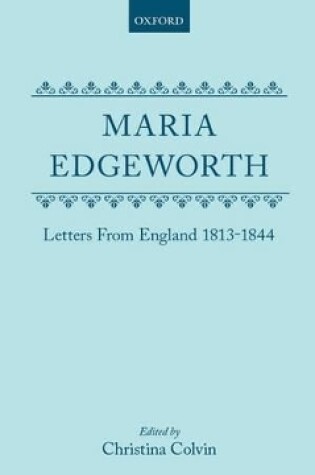 Cover of Letters from England 1813-1844
