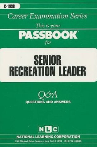 Cover of Senior Recreation Leader