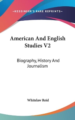 Book cover for American And English Studies V2