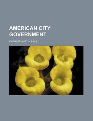 Book cover for American City Government