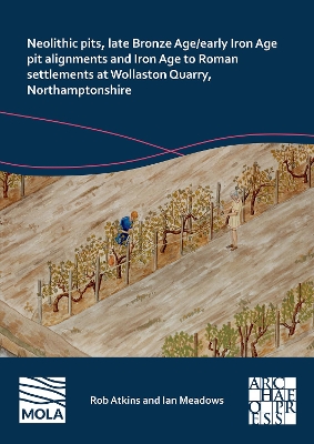 Book cover for Neolithic Pits, Late Bronze Age/Early Iron Age Pit Alignments and Iron Age to Roman Settlements at Wollaston Quarry, Northamptonshire