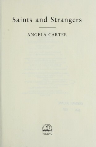 Book cover for Saints and Strangers