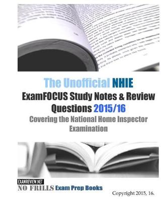 Book cover for The Unofficial NHIE ExamFOCUS Study Notes & Review Questions 2015/16