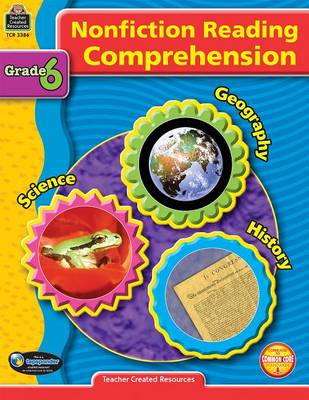 Cover of Nonfiction Reading Comprehension Grade 6