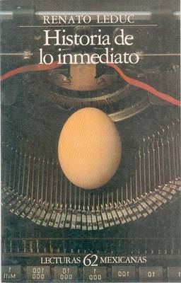 Book cover for Historia de Lo Inmediato