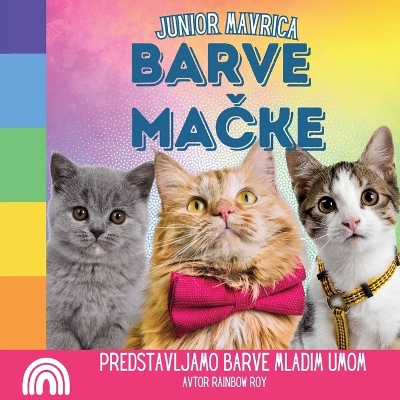Book cover for Junior Mavrica, Barve Mačke