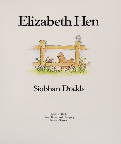 Book cover for Elizabeth Hen