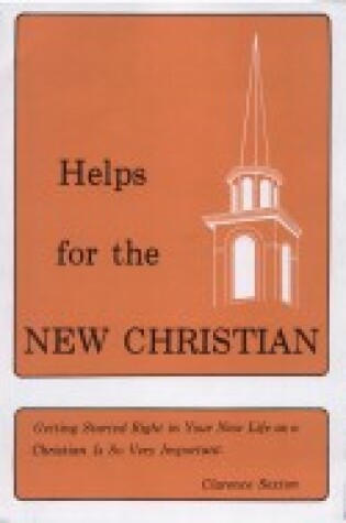 Cover of Helps for the New Christian