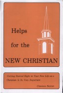 Book cover for Helps for the New Christian