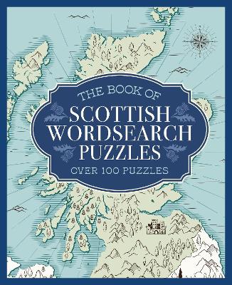 Book cover for The Book of Scottish Wordsearch Puzzles