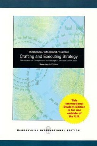 Cover of Crafting and Executing Strategy: The Quest for Competitive Advantage