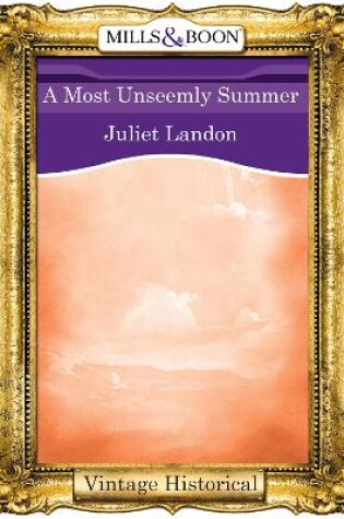 Cover of A Most Unseemly Summer