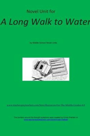 Cover of Novel Unit for A Long Walk to Water