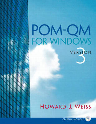 Book cover for POM-QM v 3 for Windows Manual and CD POM