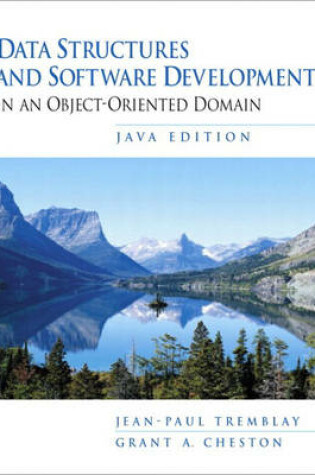 Cover of Data Structures and Software Development in an Object Oriented Domain, Java Edition