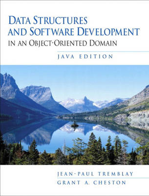 Book cover for Data Structures and Software Development in an Object Oriented Domain, Java Edition