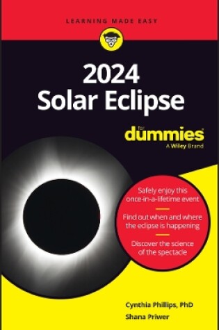 Cover of 2024 Solar Eclipse For Dummies