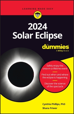 Book cover for 2024 Solar Eclipse For Dummies