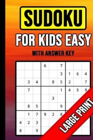 Cover of Sudoku For Kids Easy