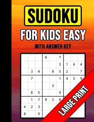 Book cover for Sudoku For Kids Easy