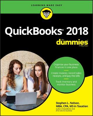 Book cover for QuickBooks 2018 For Dummies