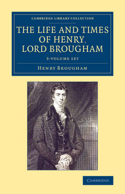 Book cover for The Life and Times of Henry Lord Brougham 3 Volume Set