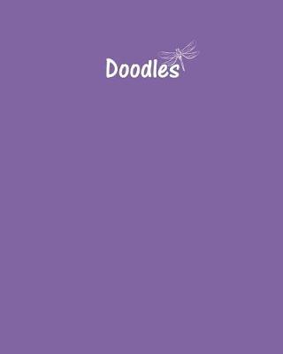 Book cover for Doodles Journal - Great for Sketching, Doodling or Planning with Deluge Purple Cover