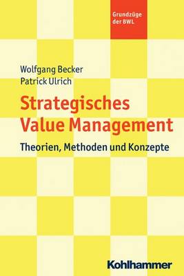 Book cover for Strategic Value Management