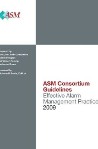 Cover of Effective Alarm Management Practices