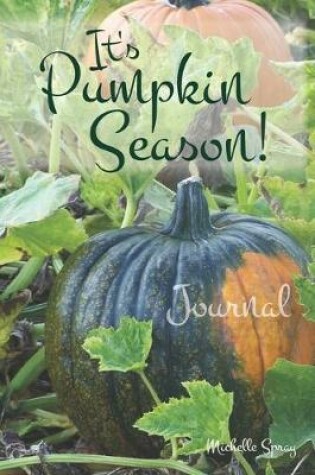 Cover of Pumpkin Season Journal with 150 Decorated Lined Pages, 6x9