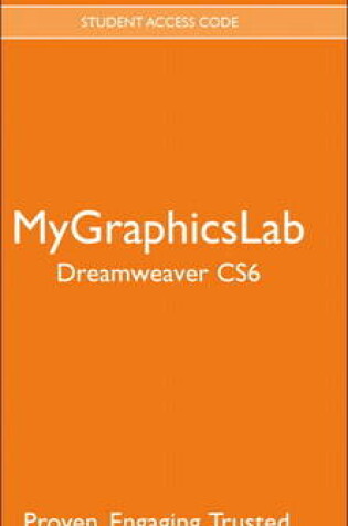 Cover of MyLab Graphics -- Standalone Access Card -- for Adobe Dreamweaver CS6