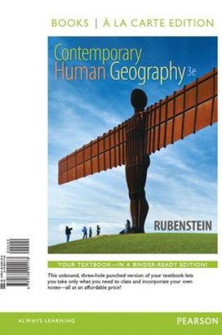 Cover of Contemporary Human Geography, Books a la Carte Edition