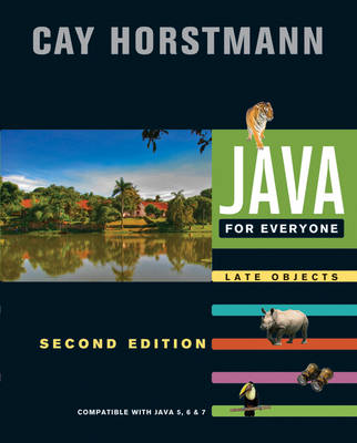 Book cover for Java For Everyone 2e + WileyPLUS Registration Card