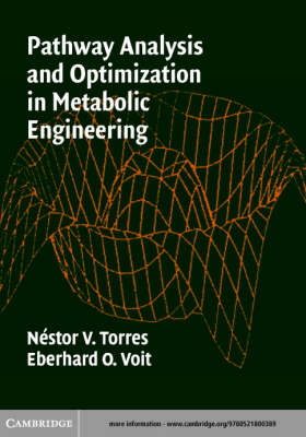 Book cover for Pathway Analysis and Optimization in Metabolic Engineering