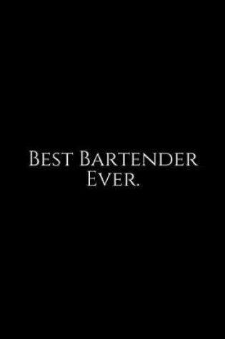 Cover of Best Bartender Ever