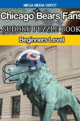 Cover of Chicago Bears Fans Sudoku Puzzle Book