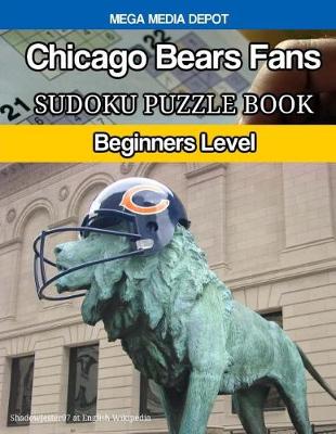 Book cover for Chicago Bears Fans Sudoku Puzzle Book